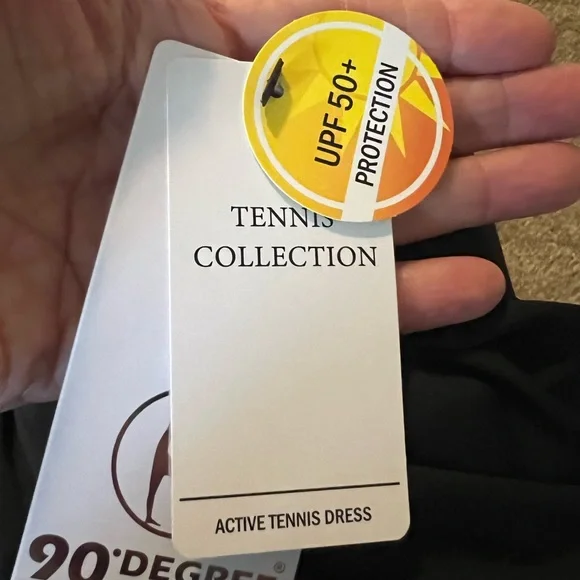 90 Degree by reflex active tennis dress airlux charm pleated dress Large NWT - Picture 9 of 10